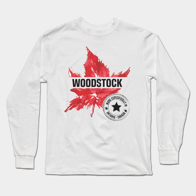 Woodstock in Ontario Long Sleeve T-Shirt by C_ceconello